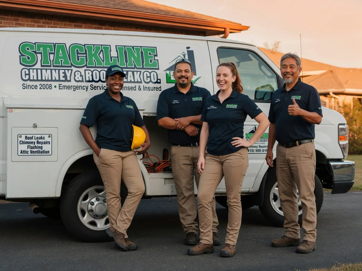 Chimney flashing repair company in Rossville, TN
